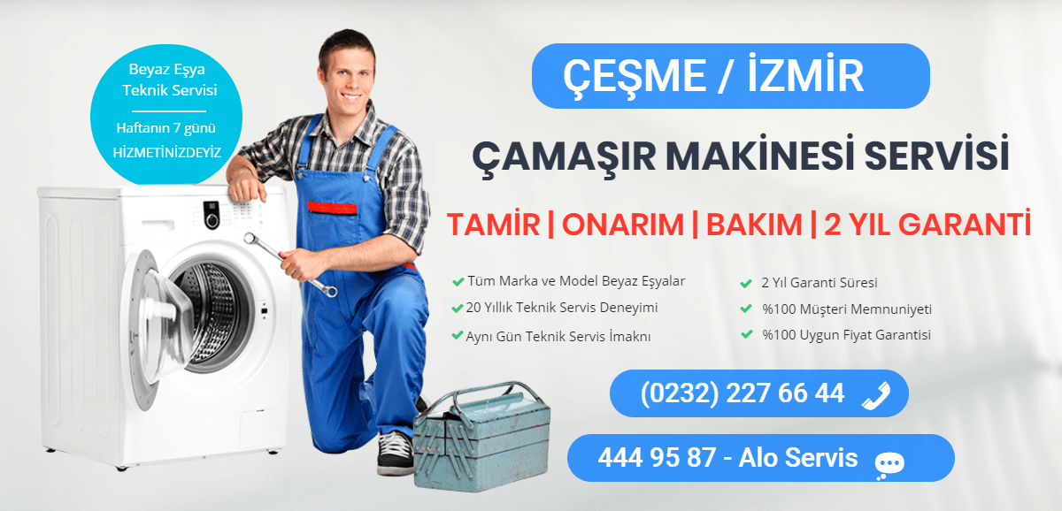 Çeşme Çamaşır Makinesi Tamircisi