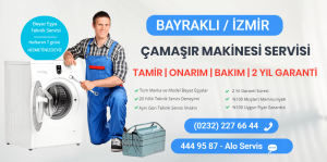 Bayraklı Çamaşır Makinesi Tamircisi