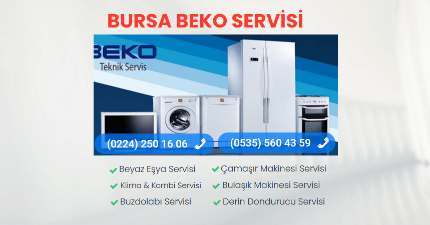 Bursa Beko Teknik Servis