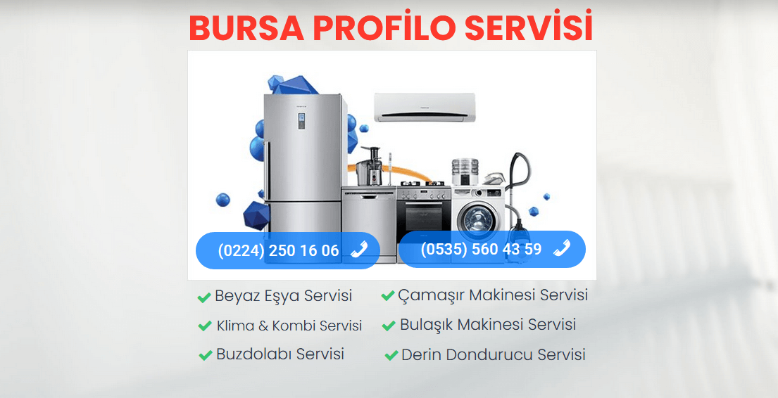 Bursa Profilo Teknik Servisi