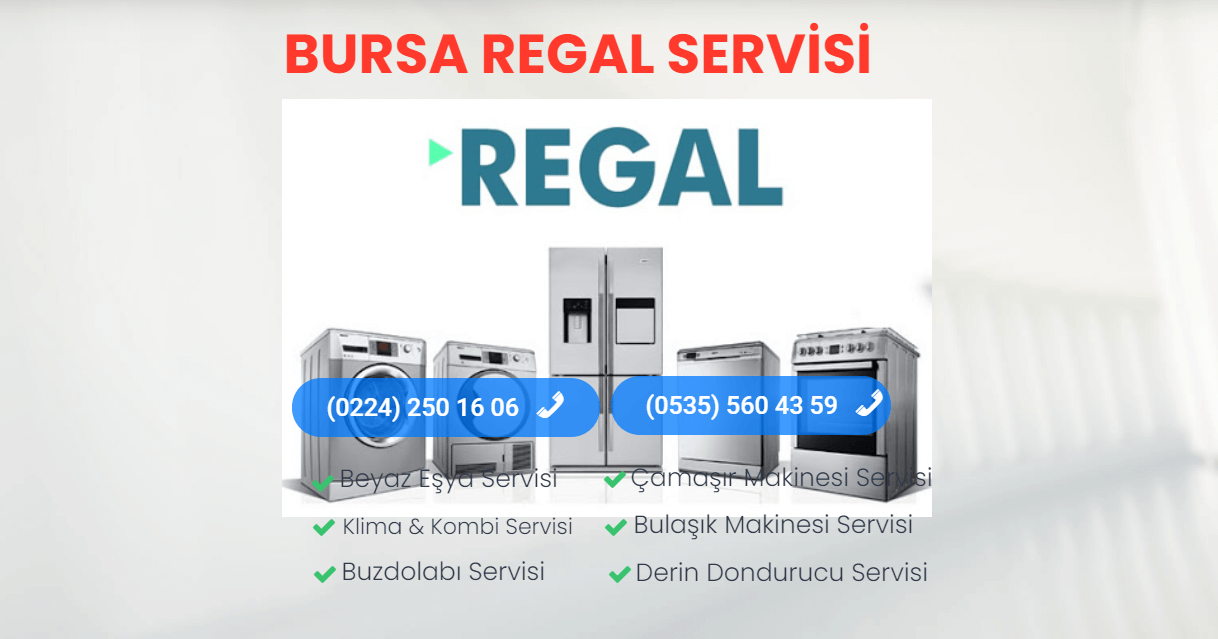 Bursa Regal Teknik Servis