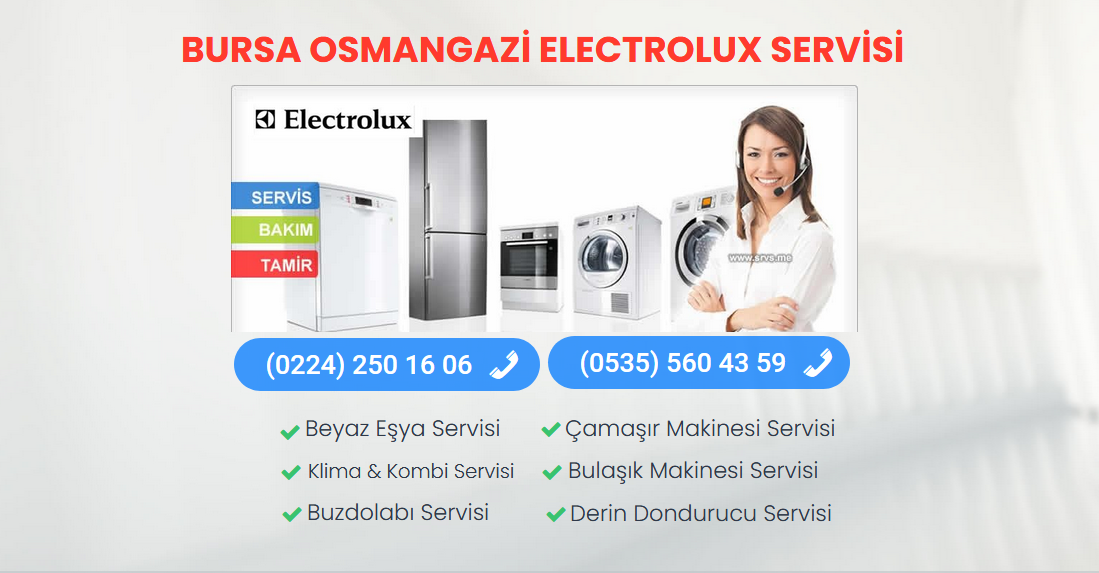 Osmangazi Electrolux Teknik Servisi