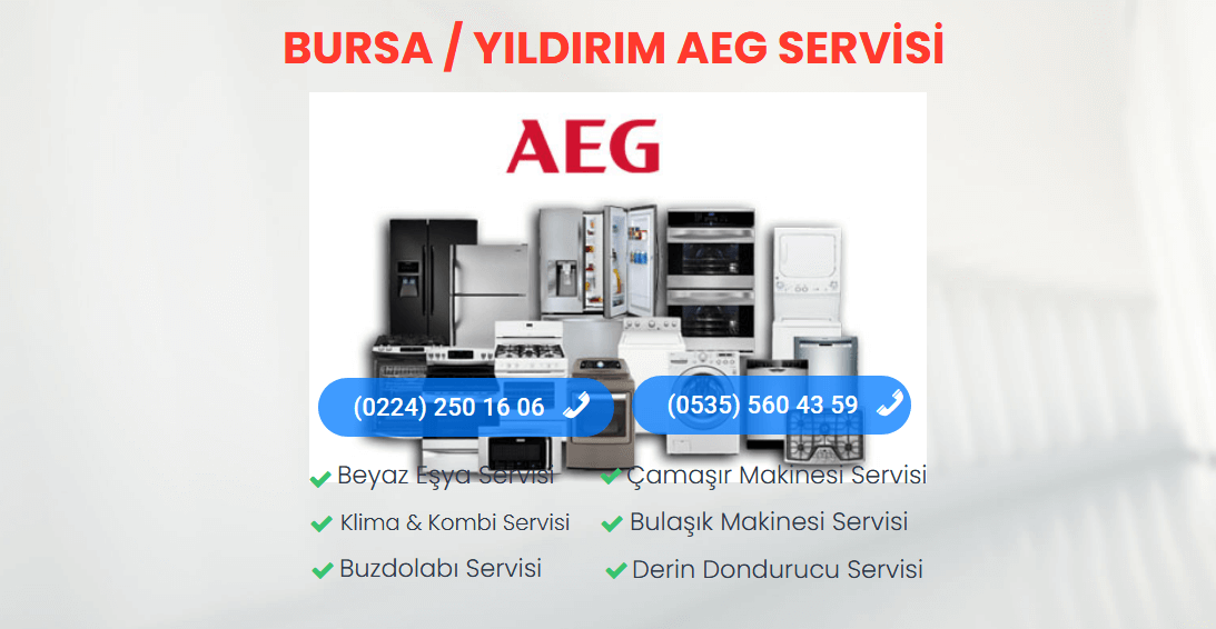 Yıldırım AEG Teknik Servisi