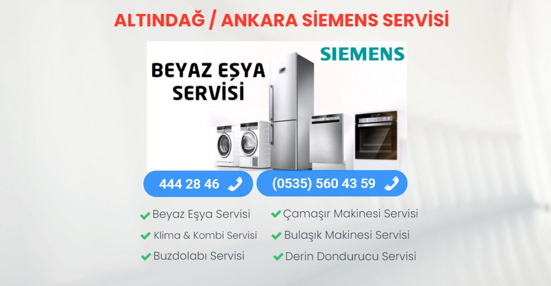 Siemens Servisi Altındağ