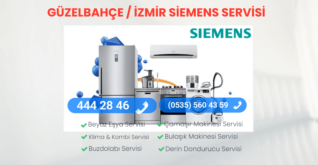 Siemens Servisi Güzelbahçe