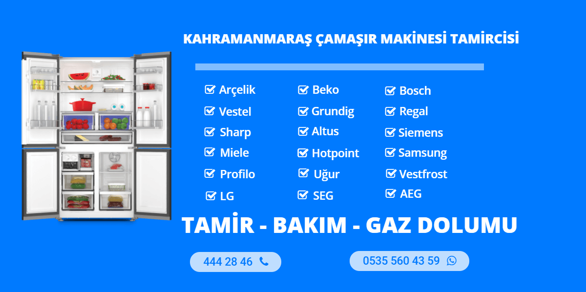 Kahramanmaraş Çamaşır Makinesi Tamircisi