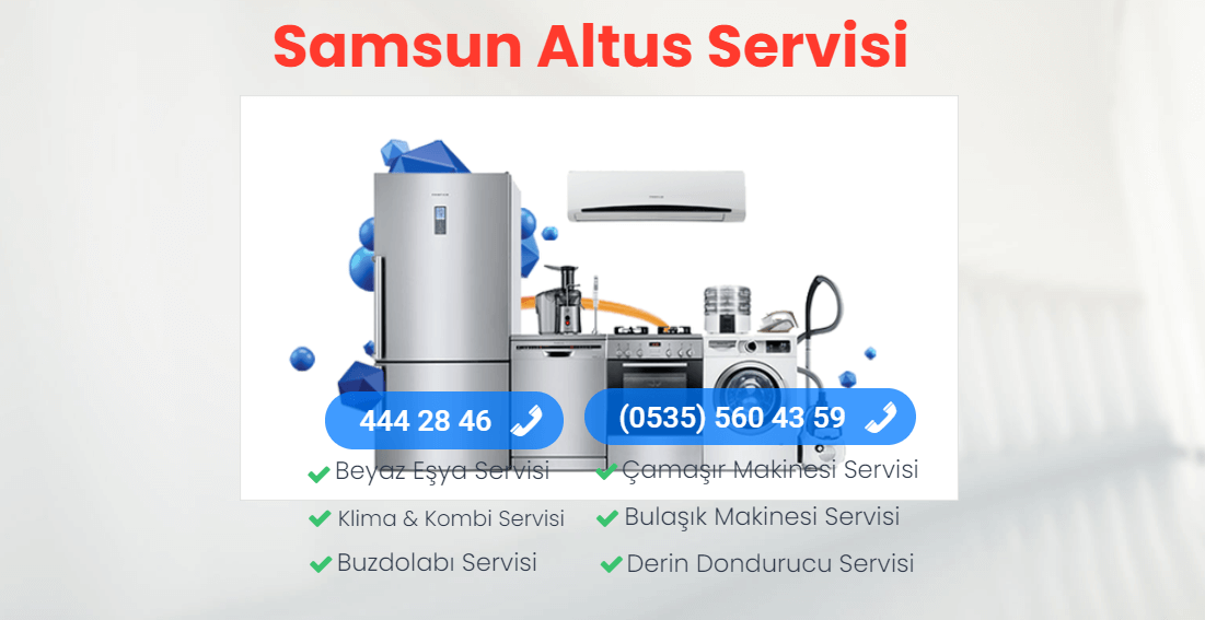 Samsun Altus Servisi