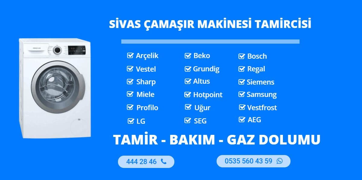 Sivas Çamaşır Makinesi Tamircisi