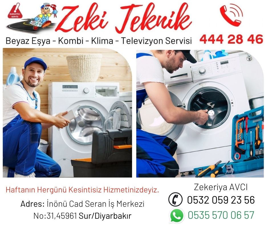 diyarbakır sur çamaşır makinesi servisi